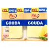 Сир слайсами Гауда без консервантів Pilos Gouda 1 кг (2штх500г) Польща