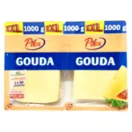Сир слайсами Гауда без консервантів Pilos Gouda 500 г Польща