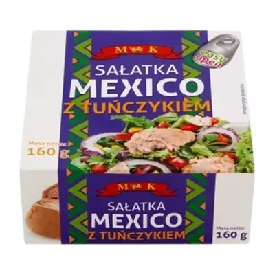 Мексиканський салат із тунцем MK Sa↑atka mexico z tusheczykiem 160 г