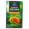 Чай зеленый с кактусом Lord Nelson Zelona z sokiem z opincji 40пакет. Польща