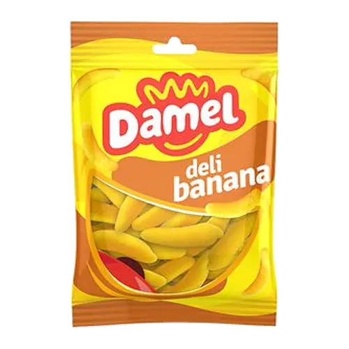 Желейні цукерки БЕЗ ГЛЮТЕНУ Damel Bananas (банани) Іспанія 70г