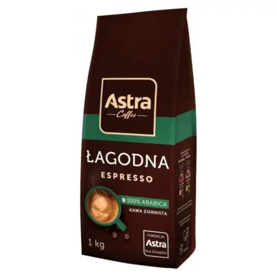 Кава в зернах Astra Espresso 100% Арабіка 1кг