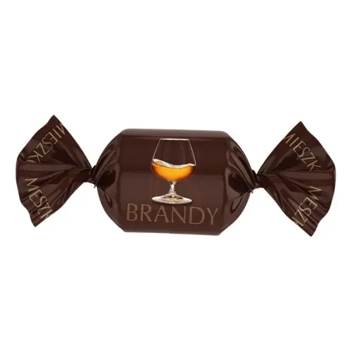 Шоколадні цукерки лікер Бренді Mieszko Brandy 1 кг Польща
