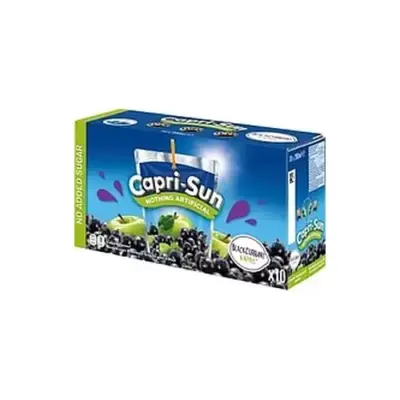 Сік Без цукру Capri-Sun чорна смородина, яблуко 200 мл (10шт/1 упак) Німеччина