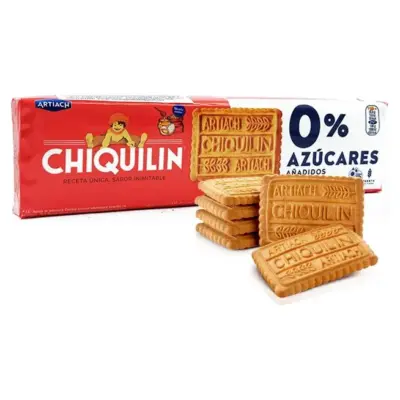 Печиво без цукру Chiquilin ARTIACH 0%SUGAR 175г Іспанія