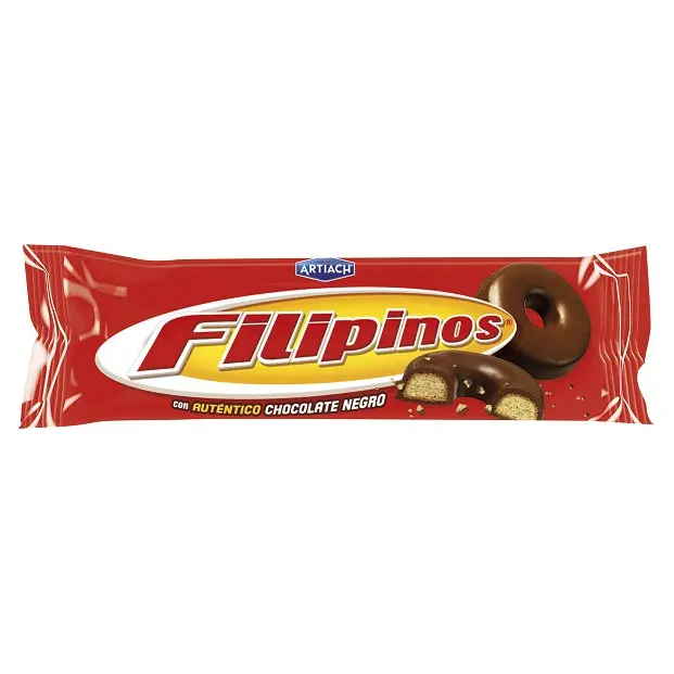 Печиво Філіппінське в чорному шоколаді ARTIACH DARK CHOCOLATE FILIPINOS 135г Іспанія