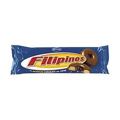 Печиво Філіппінське в молочному шоколаді ARTIACH DARK CHOCOLATE FILIPINOS 135г Іспанія