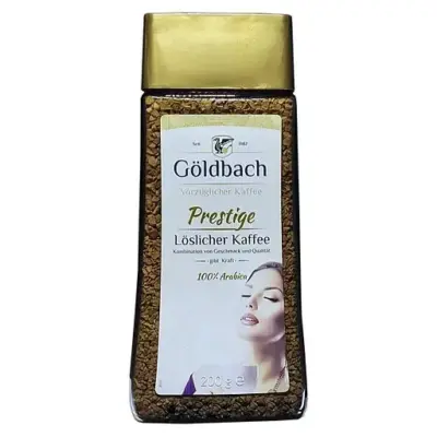 Кава розчинна Goldbach Prestige 100% арабіка Німеччина 200г