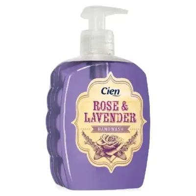 Рідке мило з дозатором Троянда і Лаванда Cien Rosa&Lavanda 500мл Німеччина