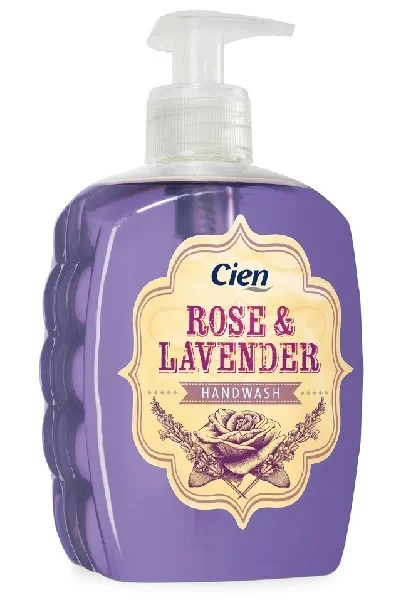 Рідке мило з дозатором Троянда і Лаванда Cien Rosa&Lavanda 500мл Німеччина