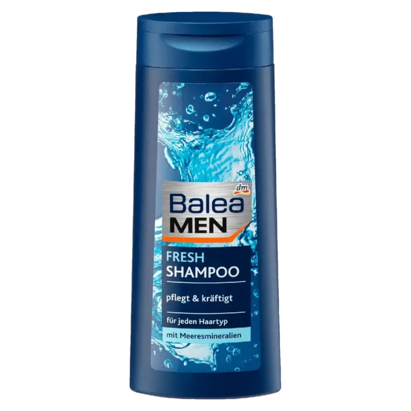 Шампунь чоловічий із мінералами Balea Men Fresh, 300 ml Німеччина