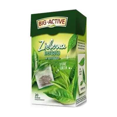 Чай зелений Big Aktiv Zielona (20 шт.х1.5г) 30 г Польща