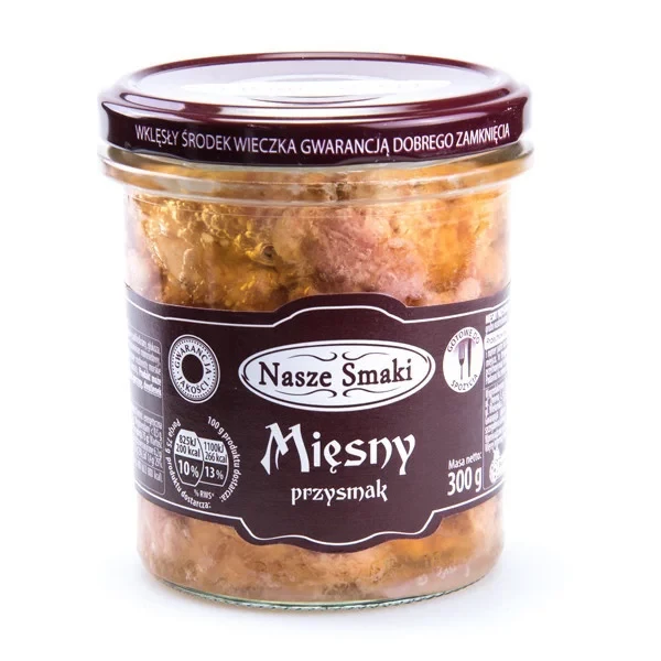 Тушкова свиняча М'ясна Делікатес Nasze Smaki Miesny Przysmak 300 г Польща