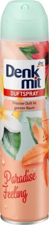 Освіжувач повітря "Відчуття раю" DenkMit Duftspray Paradise Feeling 300 мл Німеччина