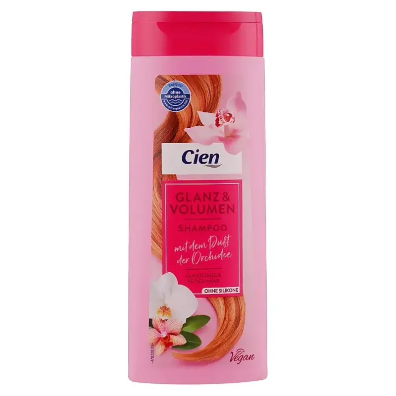 Шампунь Орхідея об’єм, очищення Cien Glanz&Volumen Shampoo 300 мл Німеччина