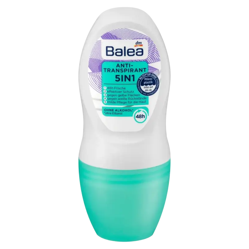 Роликовий дезодорант Свіжість Balea Antitranspirant 5in1 Protection, 50 ml Німеччина