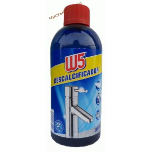 Засіб для чищення ванної кімнати Антикамень W5 Descalcificador 500мл Німеччина