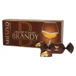 Шоколадні цукерки лікер Бренді Mieszko Brandy 180г Польща