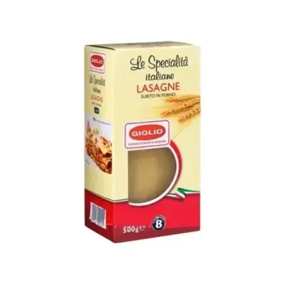 Макаронні вироби Лазанья Giglio Lasagne 500г Італія