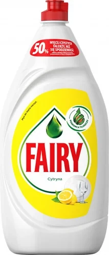 Засіб для миття посуду концентрований Лимон Fairy Lemon 1350 мл Іспанія