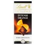 Шоколад чорний Апельсин Lindt Excellence Orange 100 г Швейцарія