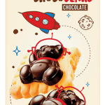 Печиво з кремовою начинкою та молочним шоколадом Chocobears dr.Gerard 116г