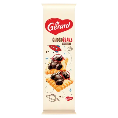 Печиво з кремовою начинкою та шоколадом Chocobears dr.Gerard 116г