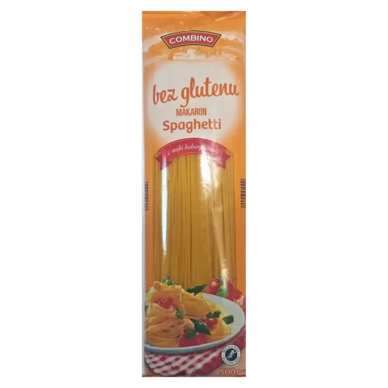 Макаронні вироби БЕЗ ГЛЮТЕНУ Спагетті Combino Spaghetti Італія 500г