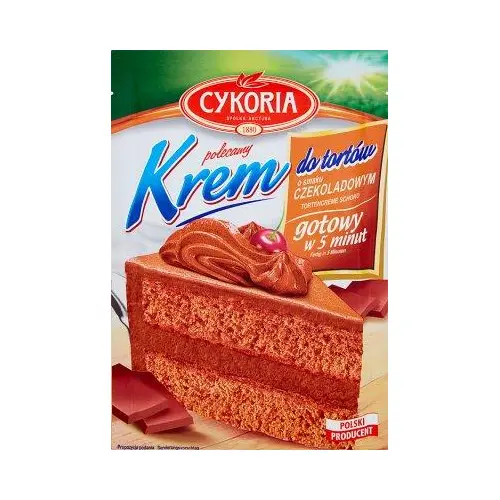 Крем для тортів Шоколадний Cykoria Krem do tortcow o smaku czekoladowym 100 г Польща