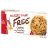 Печиво БЕЗ ЦУКРУ з журавлиною і шматочками шоколаду Bogutti Cookies 135г