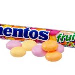 Жувальні драже мікс фруктовий Веселка Mentos Rainbow (7 смаків) 37.5 г