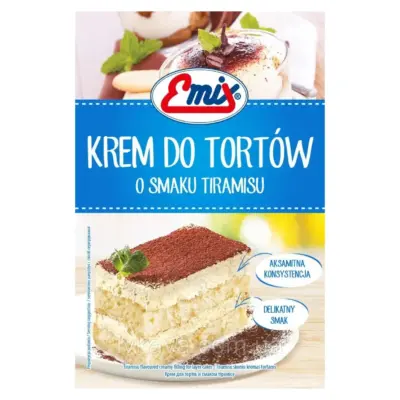 Крем для тортів зі смаком Тірамісу Emix TiramisuПольща 100 г