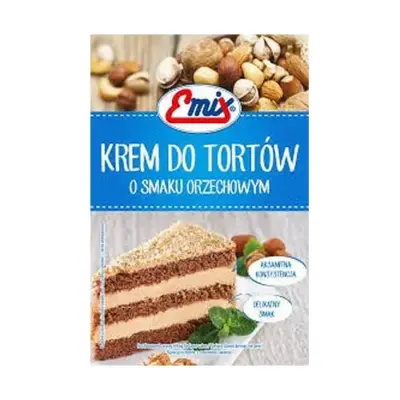 Крем для торта з горіховим смаком Emix Польща 100 г
