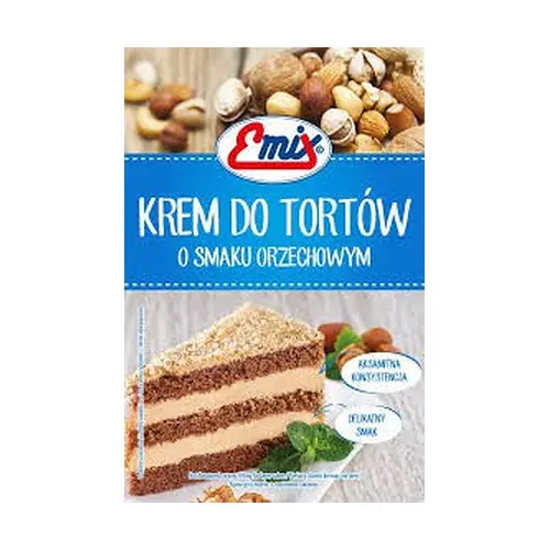 Крем для торта з горіховим смаком Emix Польща 100 г