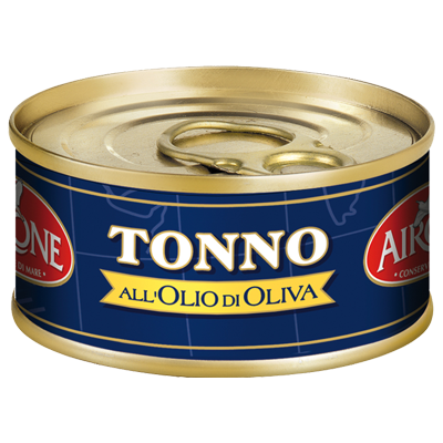 Тунець в оливковій олії Airone all Olio di Girasole 80 г Італія
