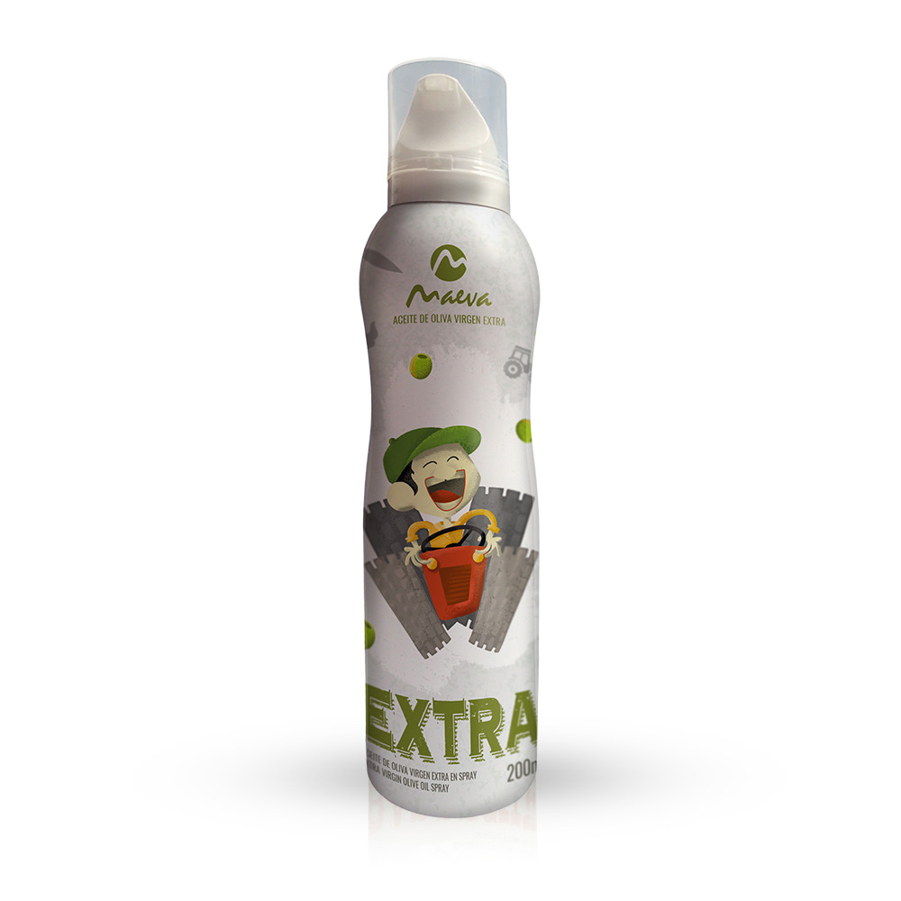 Олія оливкова в спреї Екстра Maeva Aceite de Olive Virgen Extra Іспанія 200мл