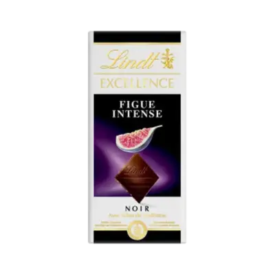 Шоколад чорний Інжир Lindt Excellence Figue Intense 100г Швейцарія