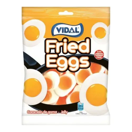 Желейні цукерки Без глютену Яєчня ТМ VIDAL Eggs 90 г Іспанія