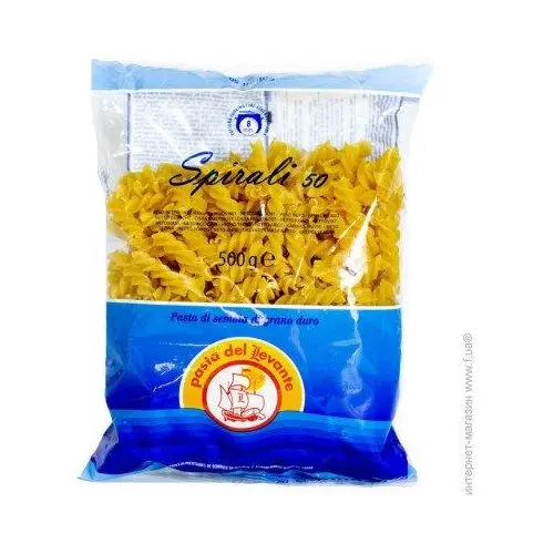 Макаронні вироби (паста) Спіраль Pasta Del Levante №50 Spirali 500г Італія