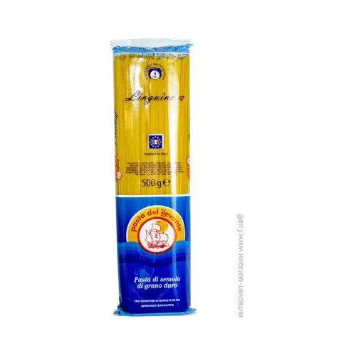 Макаронні вироби (паста) Лінгвіні #12 Pasta Del Levante Linguine 500г Італія