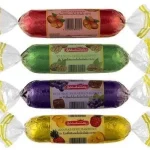 Марципан у чорному шоколаді з волоським горіхом Schluckwerder Edelmarzipan 125 г Німеччина
