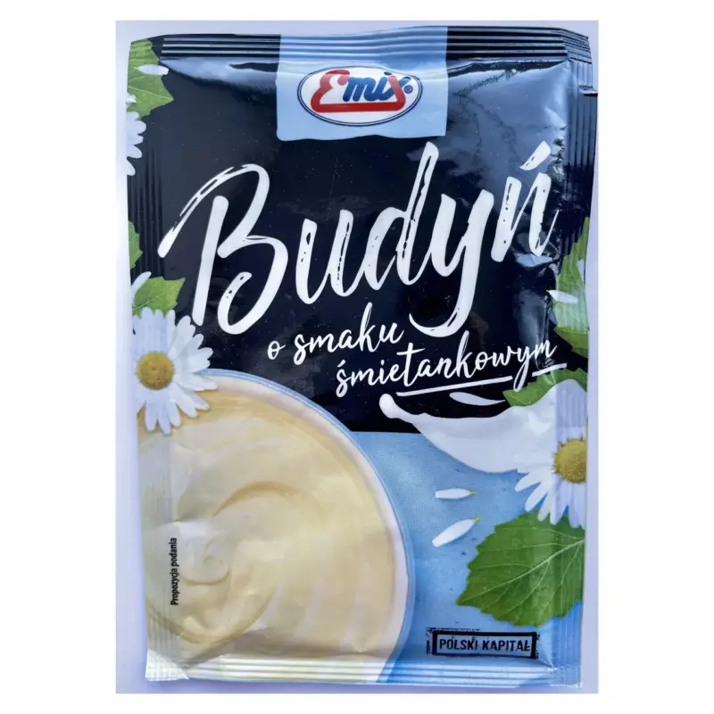 Пудинг зі зливним смаком БЕЗ САХАРА Emix Budyn Польща 40г