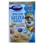 Манна Кашка з Ванільно-Карамельним смаком з вітамінами PAW PATROL Gellwe Kaszka 50г Польща