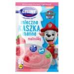 Кашка манна з Малиновим смаком із вітамінами PAW PATROL Gellwe Kaszka 50 г Польща