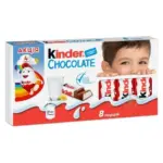 Шоколад молочний Kinder Chocolate з молочною начинкою 100 г (8х12.5г)