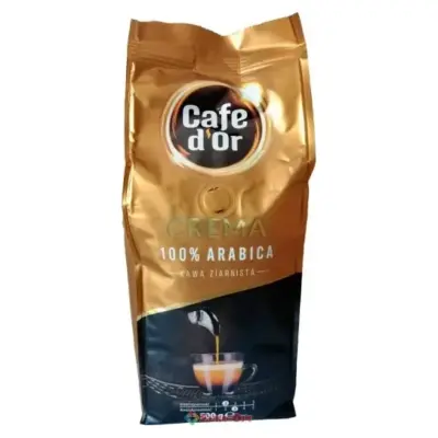 Кава в зернах Cafe d'or Crema 100% арабіка 500г