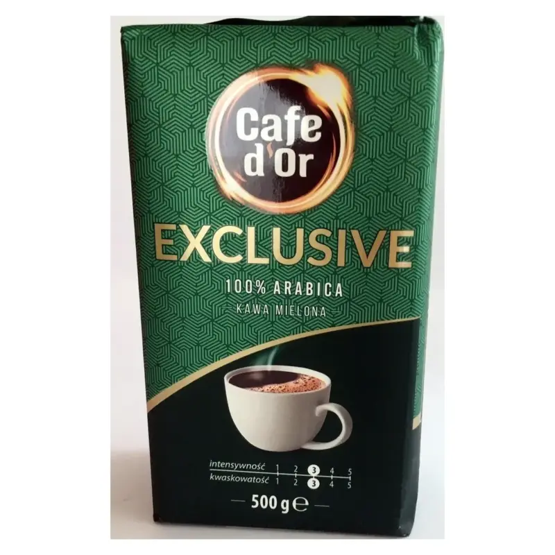 Кава мелена Cafe d’or Exclusive 100% арабіка 500г Польща