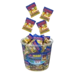 Желейні цукерки Золоті міні-ведмедики Haribo Goldbaren (фруктовий мікс) 1000г (100штх10г) Німеччина