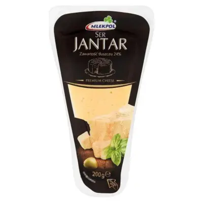 Сир Mlekpol Jantar (Пармезан Янтар) 200 г Польща