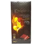 Шоколад чорний з апельсином 70% какао Luximo Premium Польща 100 г.